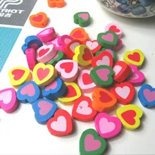 Детские игрушки DIY Деревянные бисерные игрушки прекрасные деревянные бусины сердце лицо животные звезды стили разделитель для бисера для ребенка 100 шт./компл