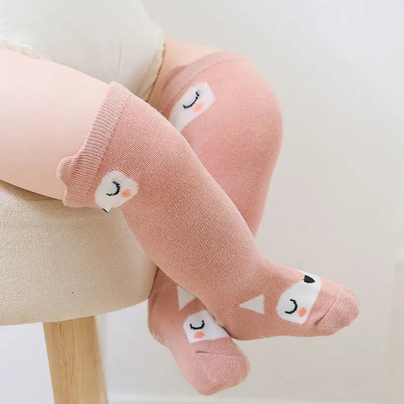 Короткие носки для маленьких девочек милые носки с животными мягкие хлопковые гольфы для девочек милые детские носки с цветочным принтом Шорты - Цвет: C