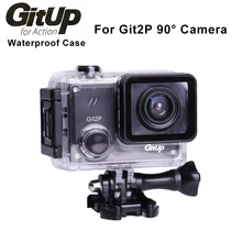 Оригинальный Подводные 30 м Водонепроницаемый чехол для GitUp GIT2P 90 градусов угол обзора действие Камера