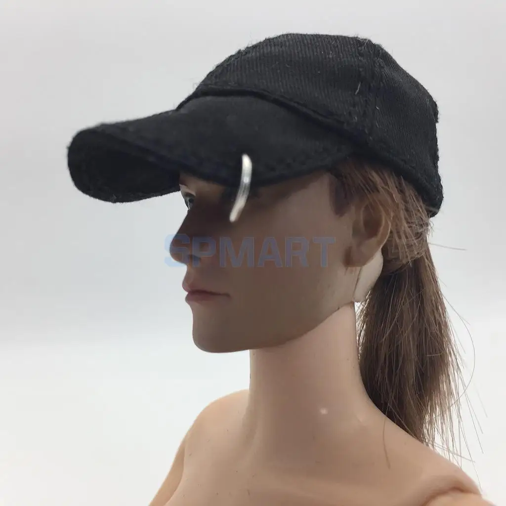 1/6 Scale Women Baseball Hat Female Cap for 12 inch Soldier    Kumik Action Figure Doll Toy DIY Accessories