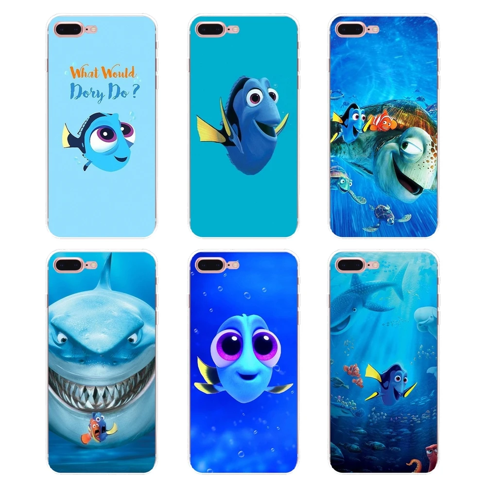 For Huawei Honor 5A LYO-L21 Y6 II Compact Y5 2 Y5II Mate 10 Lite Nova 2i 9i Finding Nemo Clownfish Silicone Phone Shell Cover |