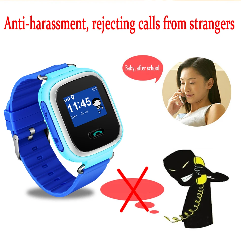 

BANGWEI Used globally New Children Smart Watch SOS Emergency Call Child Baby Health Safety Positioning Anti-lost Smart Watch SIM