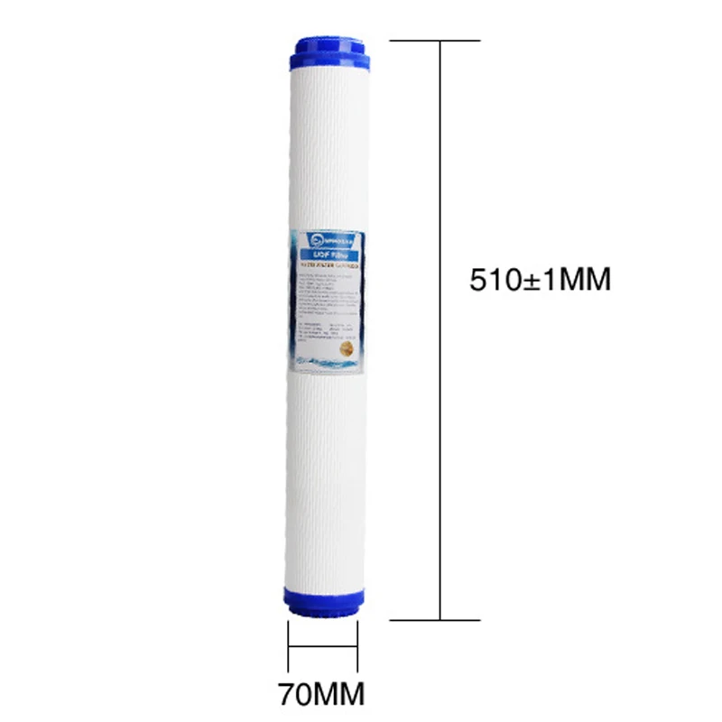 3 Levels 20 inch Water Filter Sets 1 Micron PPFSediment+UDFGAC Granular Activated Carbon+Carbon Block CTO Osmosis Purifier (3)