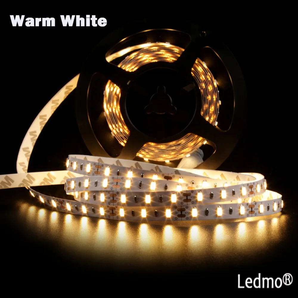 

5630 Led Strip Light 5M 300Leds White/Warm White Led No Waterproof DC12V 60Leds/M Fiexble Light Led Ribbon Tape Indoor Bright