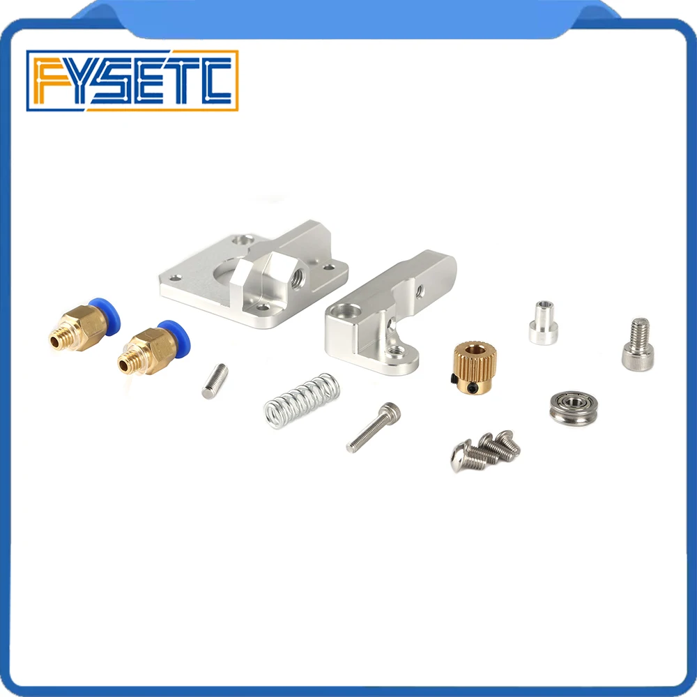 Best Metal CR10 New Extruder Near Remote Universal Wire Feeder Aluminum Right Hand Upgrade MK8 1.75MM 3D Printer Accessories