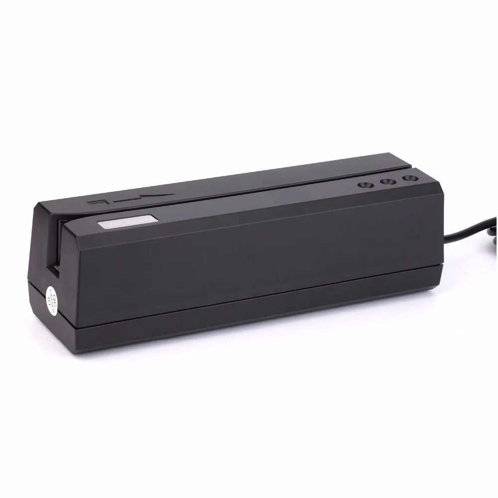 Lector de tarjeta magnética MSRE206 banda magnética escritor Encoder Swipe USB interfaz negro VS 206 605 606 Buque de Reino Unido ee.uu. CN stock - 4