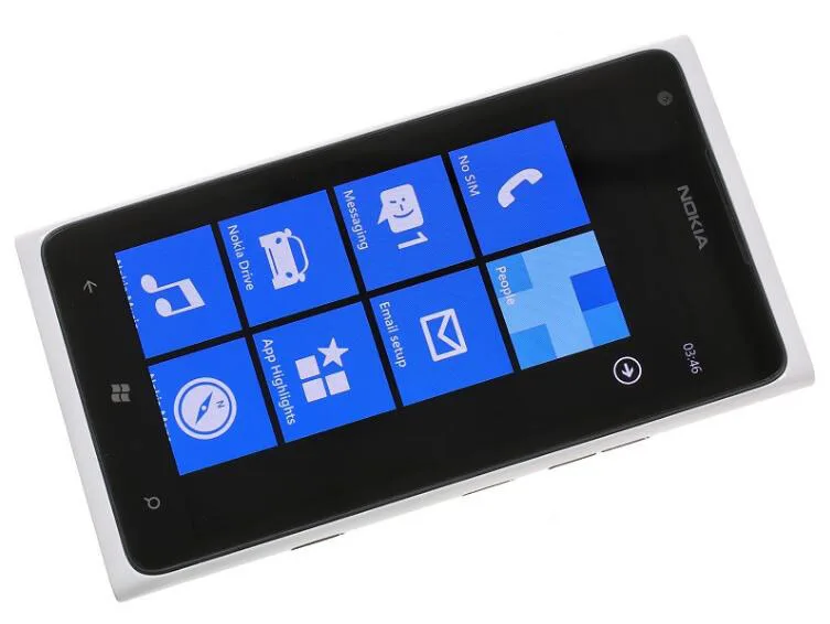 900 разблокированный Nokia Lumia 900 разблокированный мобильный телефон 3g GSM wifi gps 8MP 16GB памяти Windows os