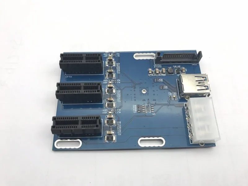 Prix pour NOUVEAU PCIe 1 à 3 PCI express 1X slots Riser Card Mini ITX à externe 3 PCI-e slot adaptateur PCIe Port Multiplicateur carte Prix pour NOUVEAU PCIe 1 à 3 PCI express 1X slots Riser Card Mini ITX à externe 3 PCI-e slot adaptateur PCIe Port Multiplicateur carte