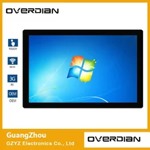 21inch Win7 System Widescreen LCD Screen Industrial Computer Built in WiFi Resistance Touch Screen Industrial Computer1920*1080