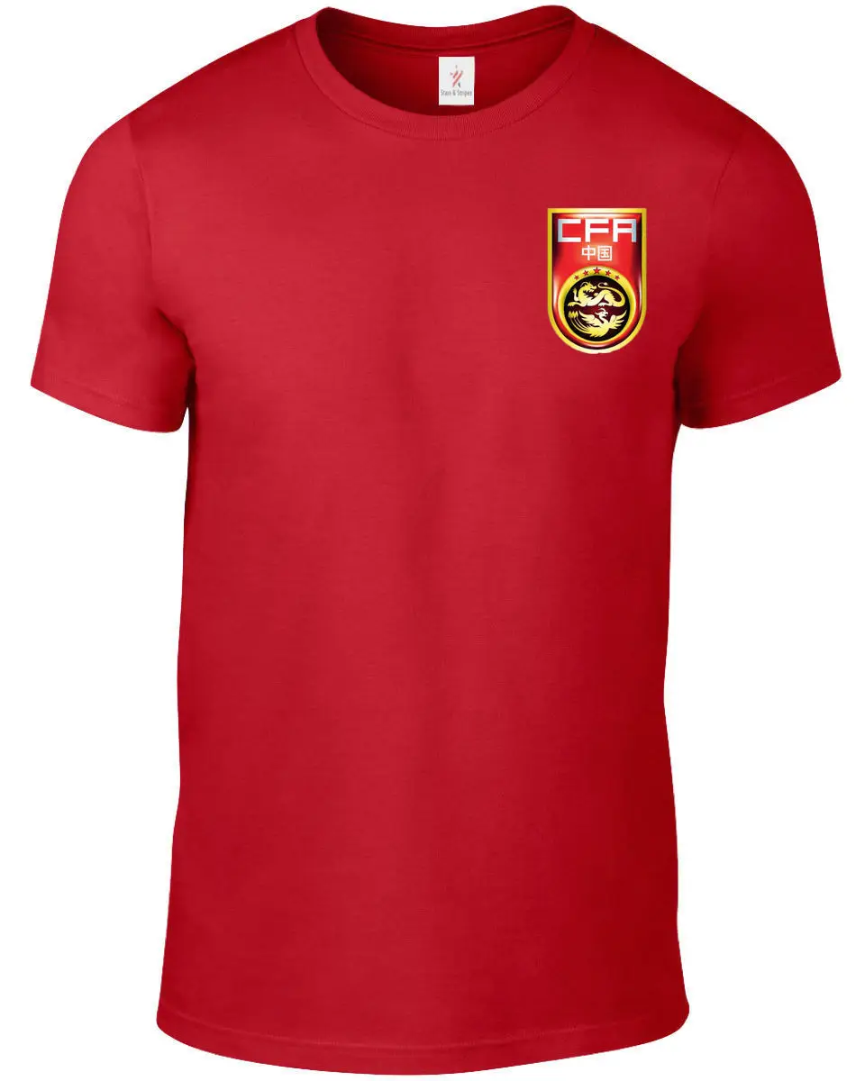 

"China 2019 T Shirt Men'S Footballer Legend Soccers New High Quality 2019 Short Sleeves Cotton T Shirt Funny Cotton Tee"
