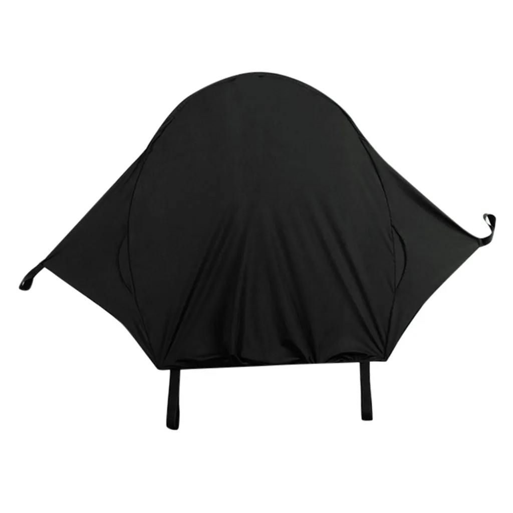 УФ-лучи солнцезащитный козырек от солнца, Детская двухместная коляска, чехол для коляски, авто, москитная сетка, зонтик carito bebe pare soleil poussette - Цвет: black