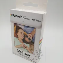 Новая 50 листов Премиум ZINK Zero чернильная бумага для мгновенной фотосъемки Polaroid Z2300 Snap touch/Zip Pinter/Socialmatic Instagram