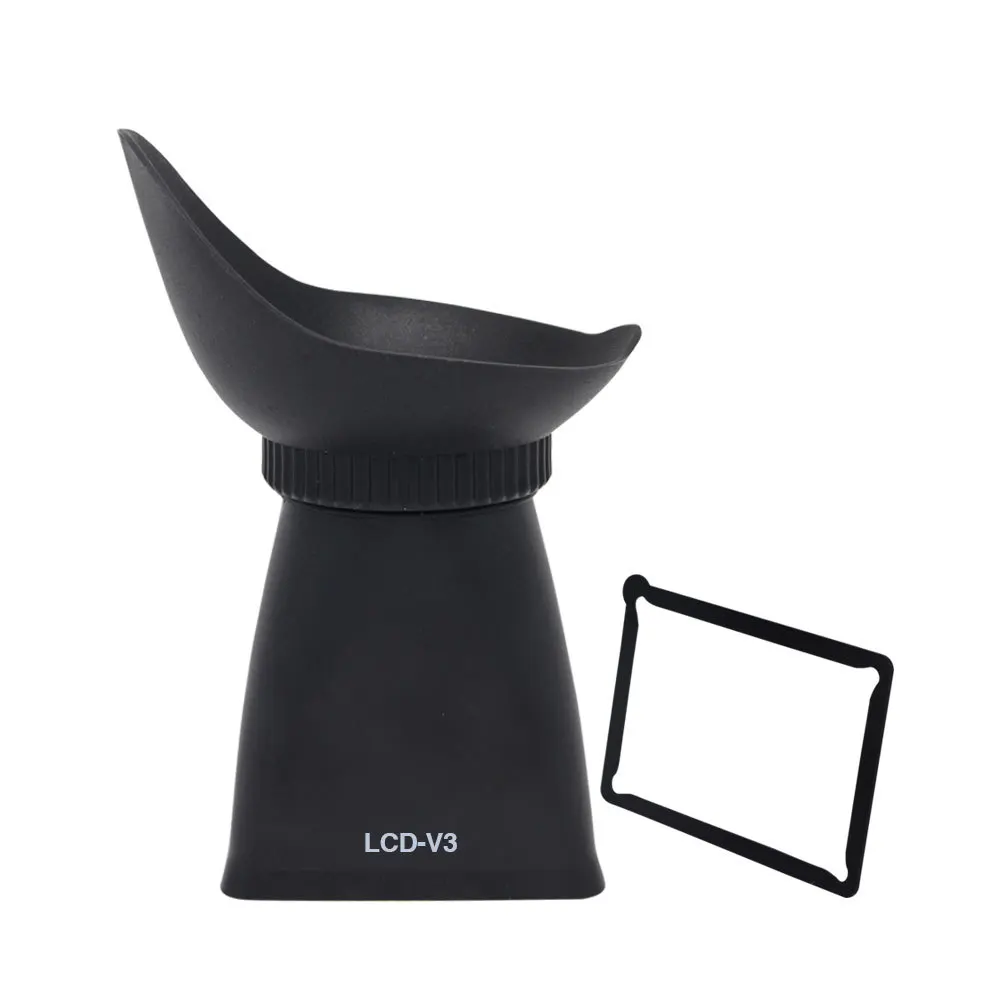 

2.8x 3" 3 inches V3 LCD Viewfinder Loupes Magnifier Viewer Extender Hood for Canon 70D 700D 650D 600D 60D T3i T4i T5i PB020