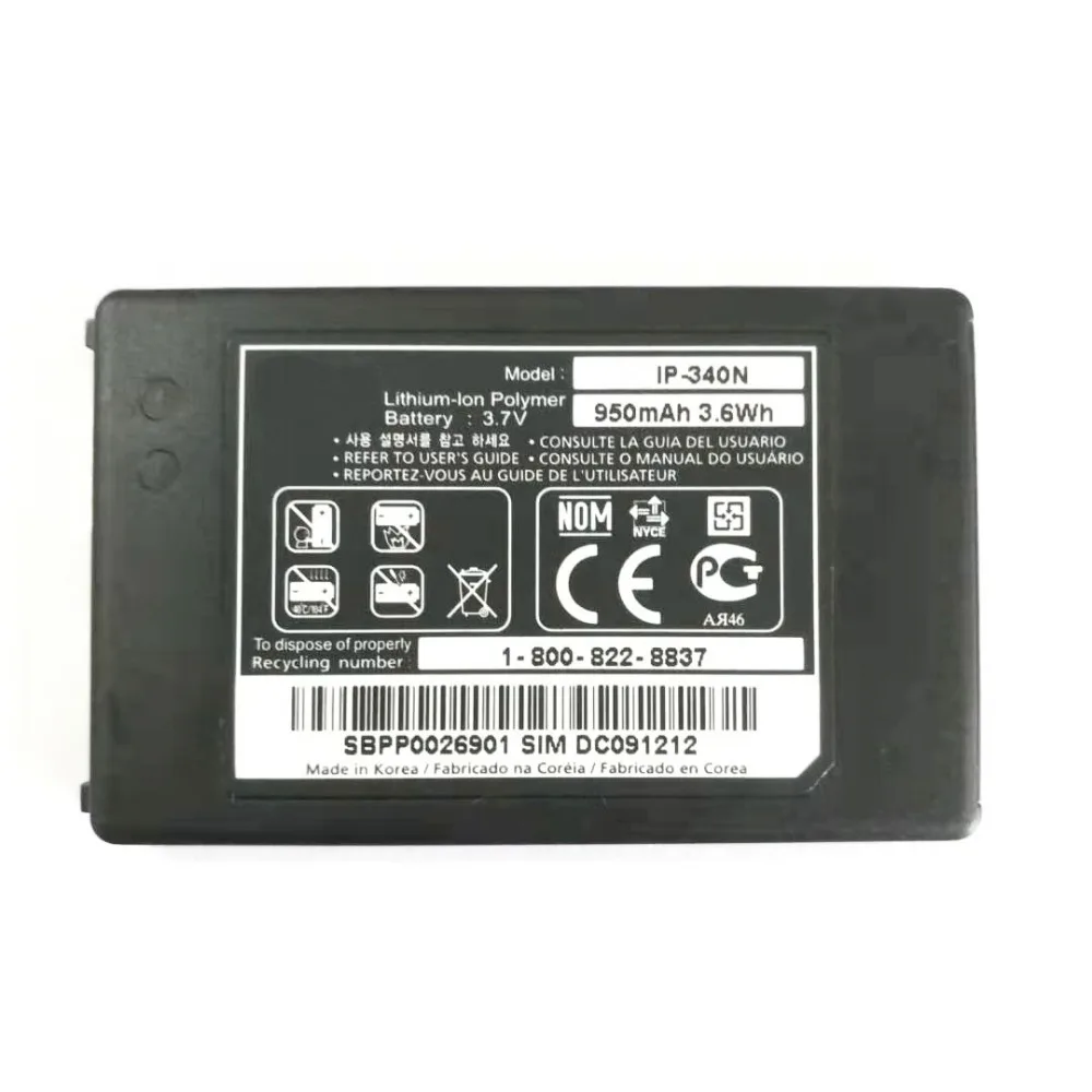 Сменный аккумулятор LGIP340N для телефона LG KF900 KM555 KS500 KS660 GD300s GT350 GR500 GT550 GW525 950 мАч +