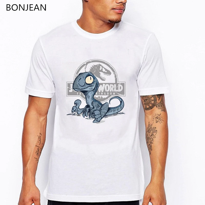 Jurassic Park T Shirt Men Anime Shirt 