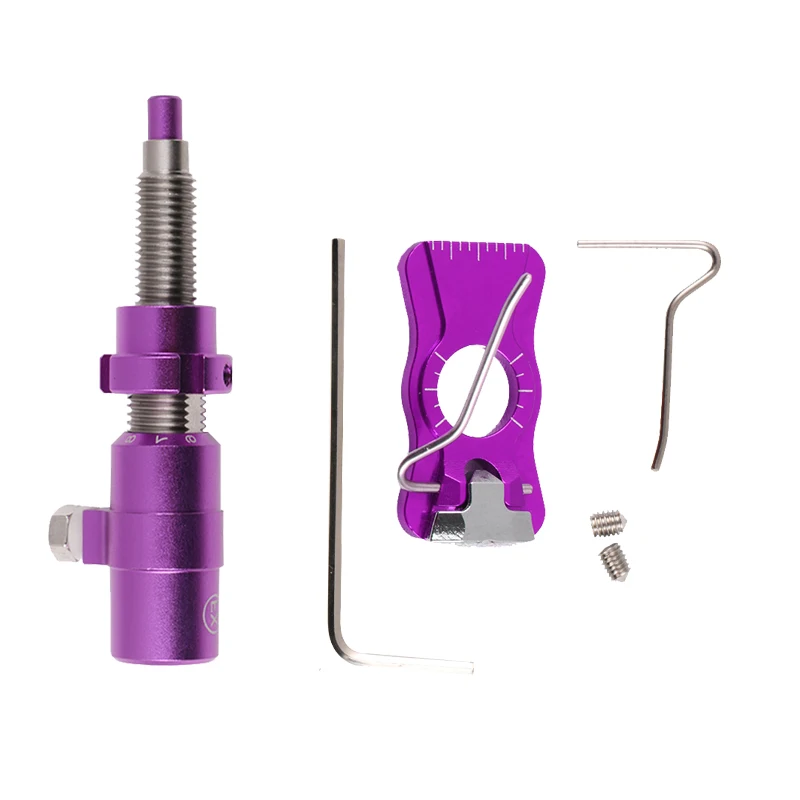 Billige Toparchery Magnesium Legierung Pfeil Rest Kissen Plunger Schraube Einstellbar für Recurve Bogen Jagd Sport Schießen