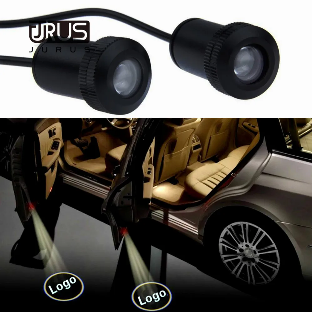 

JURUS Led Case For Chrysler For Suzuki For Dodge LED Car Door Welcome Light Courtesy Car Laser Projector Logo Ghost Shadow Light