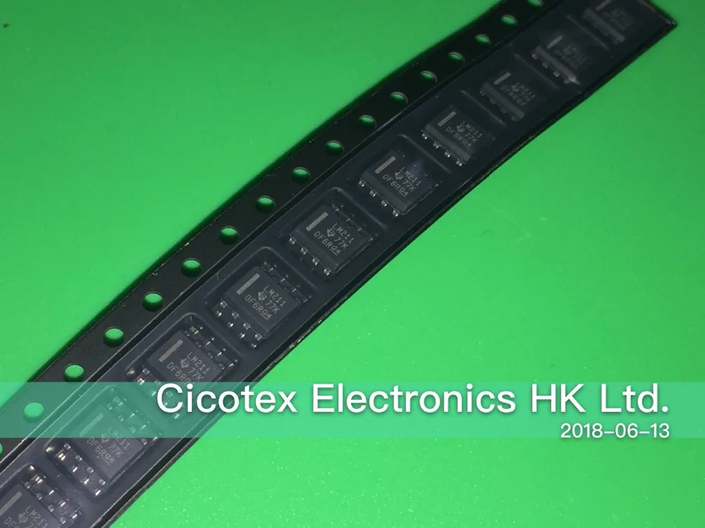 

10pcws/lot LM211DRG4 SOP8 IC DIFF COMPARATOR W/STRB 8SOIC 211 LM211D