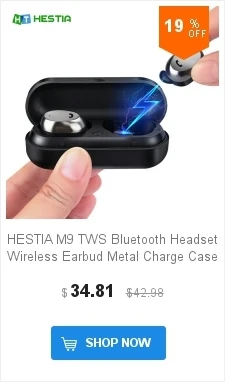 HESTIA TWS X3T Беспроводная Bluetooth 4,2 гарнитура наушники wtih зарядное устройство коробка бас X1t X2T обновленная для iPhone samsung Android