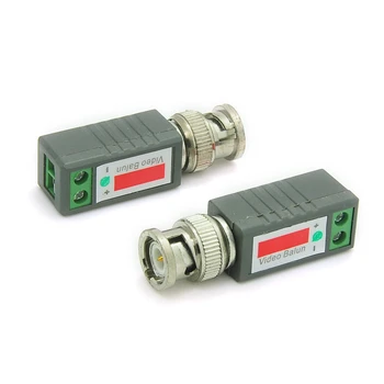

Video Passive UTP Balun Cat5 BNC Male Connector Twisted CCTV Transmitter