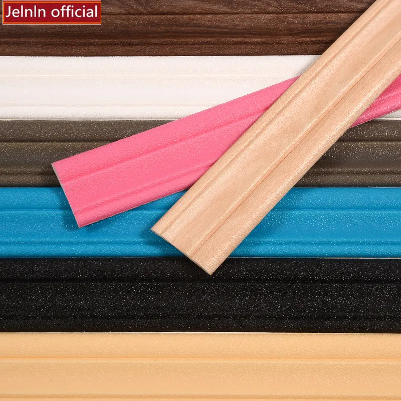 

Floor line self-adhesive foam wall stickers waist line living room kids room waterproof corner line border door frame baseboard