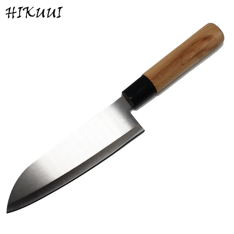 Лучшие Многофункциональные ножи, высокополированные японские кухонные ножи из нержавеющей стали, филе лосося, тунец, кухонные принадлежности