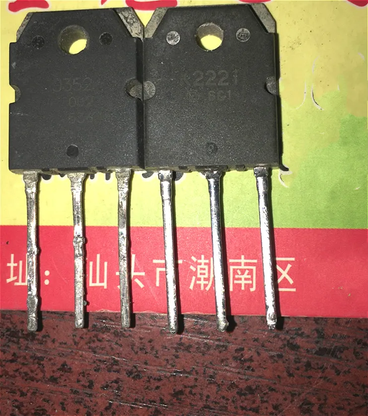 

5 pairs = 5pieces K2221 + 5pieces J352 / 2SK2221 2SJ352