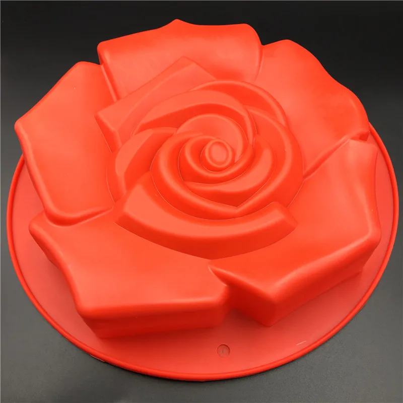 Big Flower Silicone Cake Mold 3D Cake Pan DIY Baking Moulds Bakeware