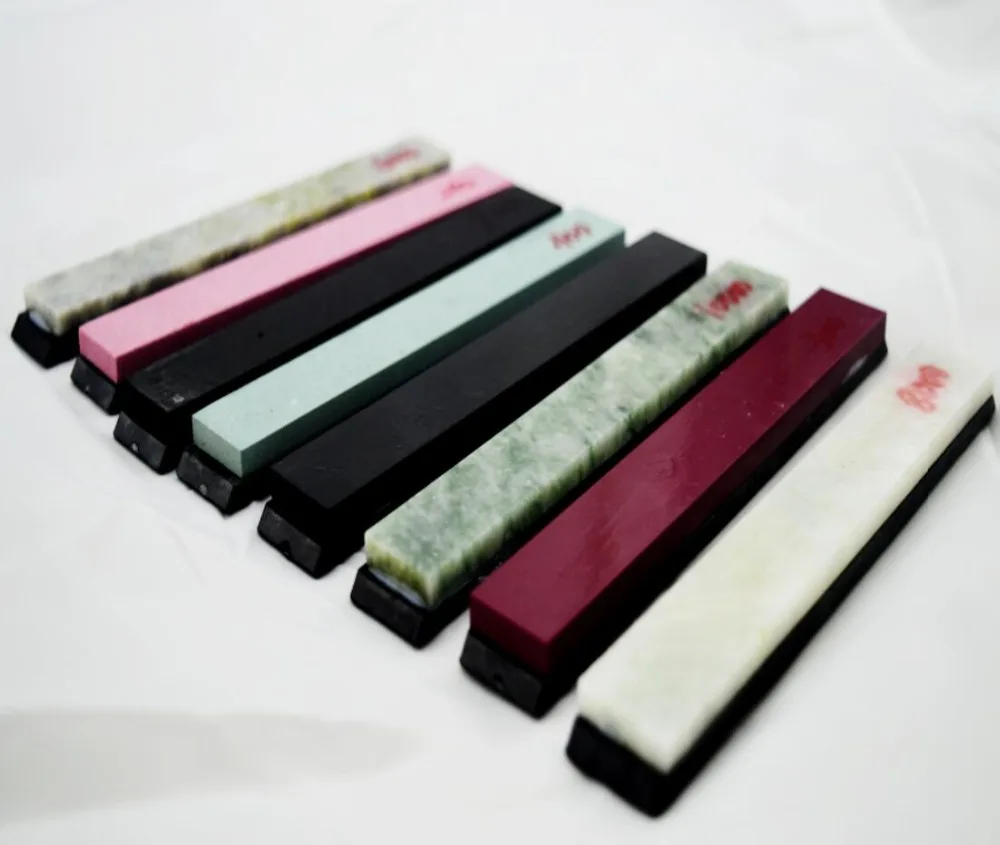 

Sanying Kitchen Knife Portable Apex Pro pencil sharpener Oil whetstone 150x20x5mm Grinding whetstone 240-10000 Grit