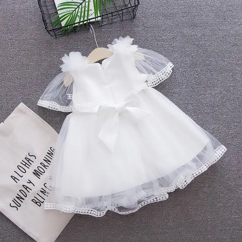 Летняя одежда для малышей платье для девочек свадебное платье для дня рождения платье-пачка От 1 до 3 лет Одежда для маленьких девочек праздничное платье принцессы для девочек