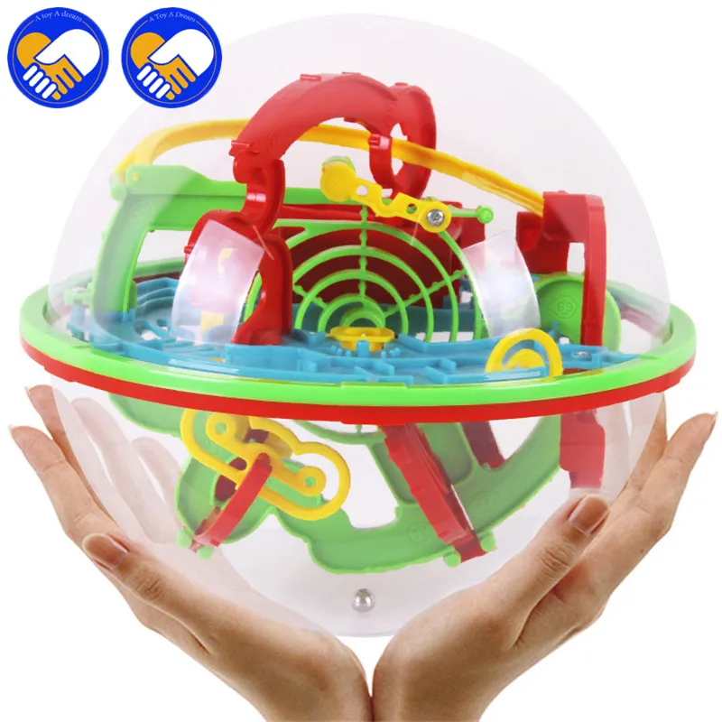 3D волшебный лабиринт шар Perplexus Интеллектуальный детские игрушки мраморная