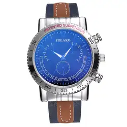 Мужские часы лучших люксовый бренд кварцевые часы повседневные кожаные спортивные наручные часы Montre Homme мужской часы Relogio Masculino