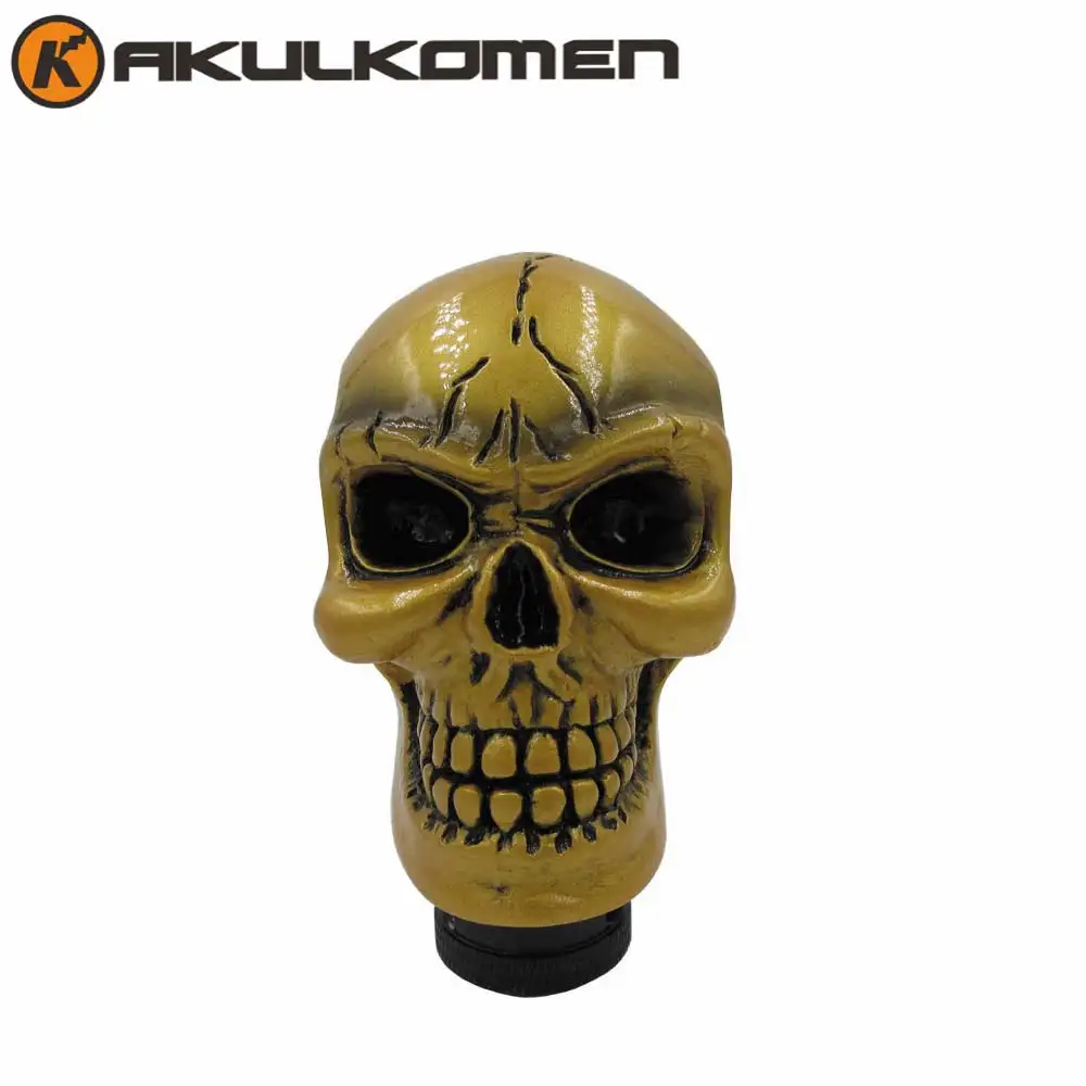 

Specific styles Auto car Skull skeleton Gear Shift Knob Head level handle ball for Toyota Lexus Nissan Peogeot Mazda BMW Benz