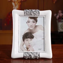 Европейская Высококачественная Белая рамка ABS 7 дюймов, Креативные Свадебные студийные фоторамки SK701