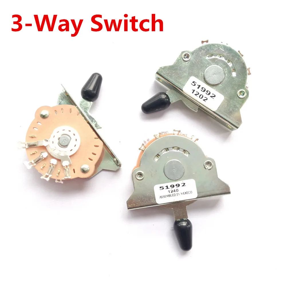 

1 Piece 3-Way Electric Guitar Pickup Selector Switch Pickups Switch For Tele TL guitar