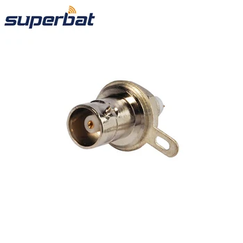 

Superbat Mini-BNC Panel Mount Female Jack with Nut Bulkhead and Solder up RF Coaxial Connector