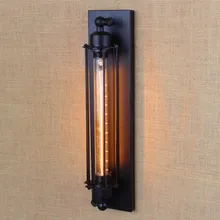 60 Вт Лофт промышленный винтажный настенный светильник Эдисона для дома настенный светильник металлический каркас Заводская особенность