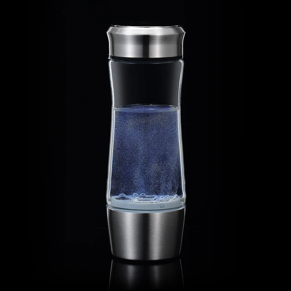 hydrogen glass water bottle