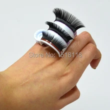 Наращивание ресниц Lash Клей кольцо 2 компл. Лэш держатель ресниц полосы поддон кольцо для бровей