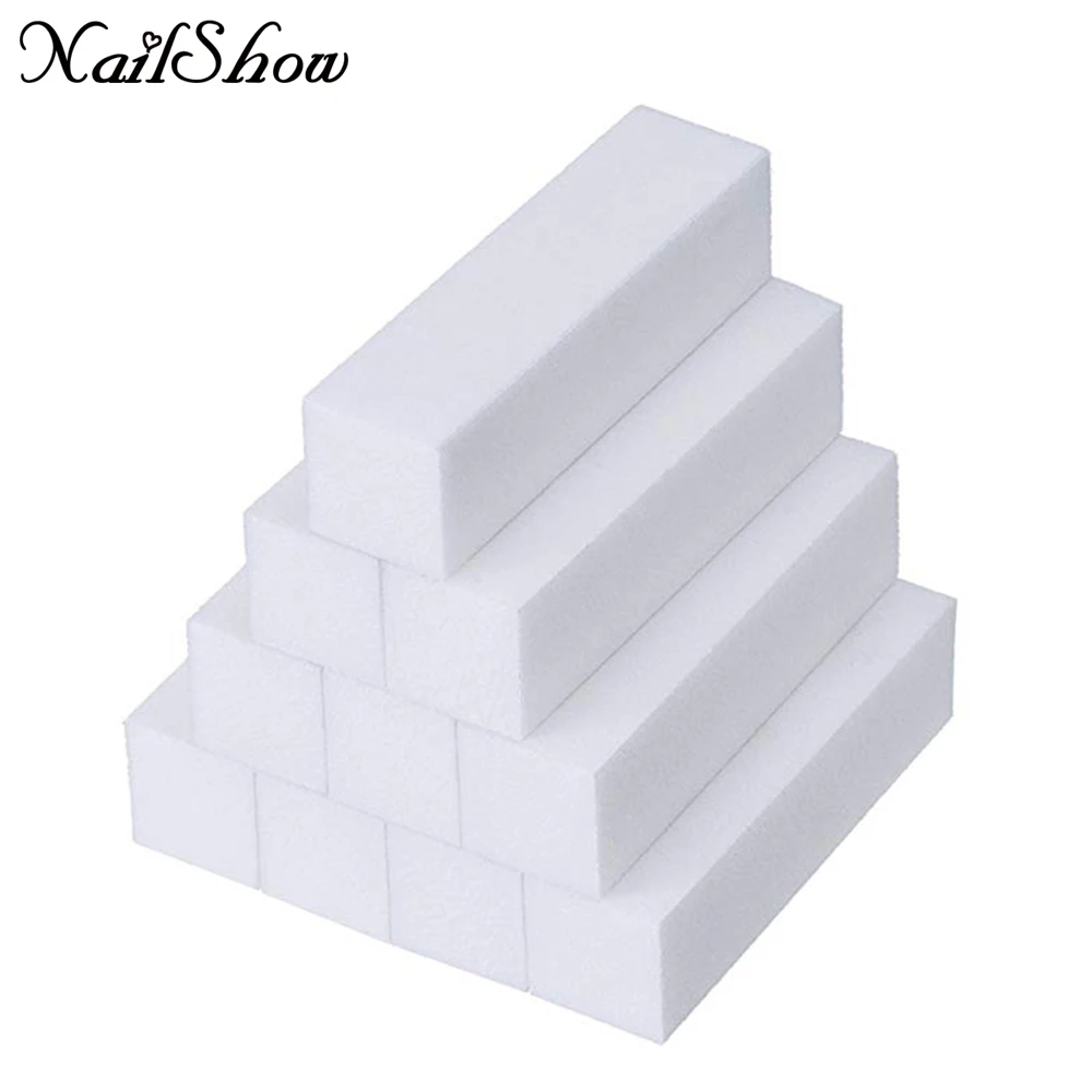 

10pcs/set Durable Nail Art Buffer Files Sponge Sanding Buffing Nail File Grinding Manicure Pedicure Tools UV Gel Polish Tool