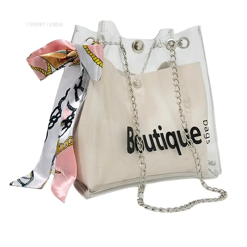 ISHOWTIENDA для женщин небольшой площади сумка женская сумки прозрачный PU бренд дизайн композитный курьерские # T