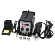 8586 паяльная станция BGA, светодиодный цифровой Вентилятор горячего воздуха, сварка тепловой пушкой, паяльник, инструменты для ремонта vs 858D 8858 858 8018