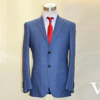 diamond blue wool/cashmere blends wales check button 2 business casual jacket bespoke tailor made men's MTM suit 2018 VA
diamond blue wool/cashmere blends wales check button 2 business casual jacket bespoke tailor made men's MTM suit 2018 VA