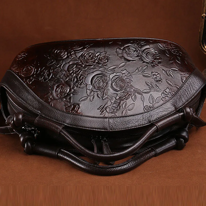 Женская сумка тоут через плечо из вощеной воловьей кожи|bag women shoulder|brand tote bagtote bag |