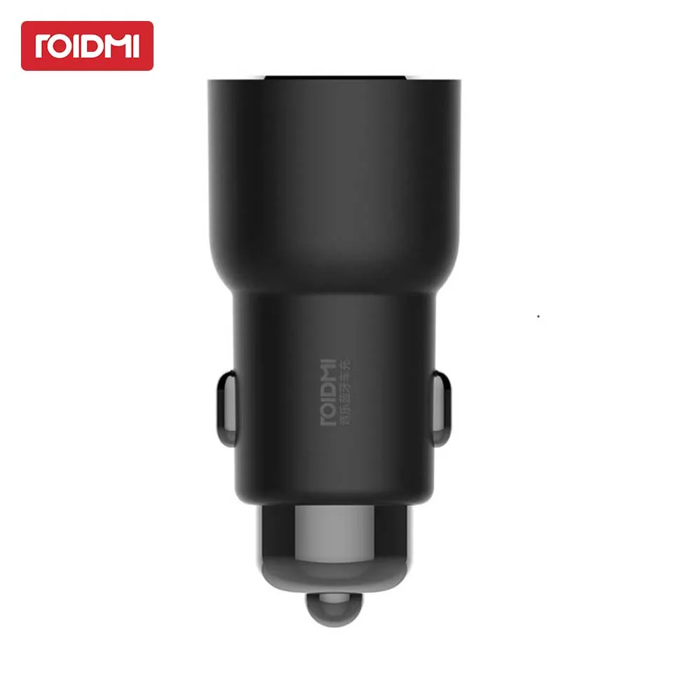 

Original Xiaomi Roidmi 3S Bluetooth Handfree 5V 3.4A Car Charger Music Player FM Transmitters APP for iPhone 8 7S 7 Plus Android