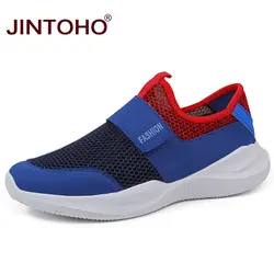 Лето jintoho дышащая мужская обувь повседневные кроссовки для мужчин дешевые мужские туфли Брендовые мужские модные туфли 2019 мужская обувь