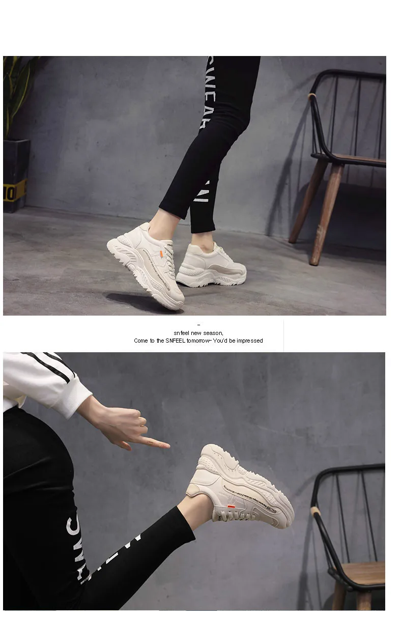 Qwedf/летние модели; женские белые кроссовки для студентов; сезон весна-осень; кроссовки из дышащей сетки; обувь на платформе для девочек; B8-34