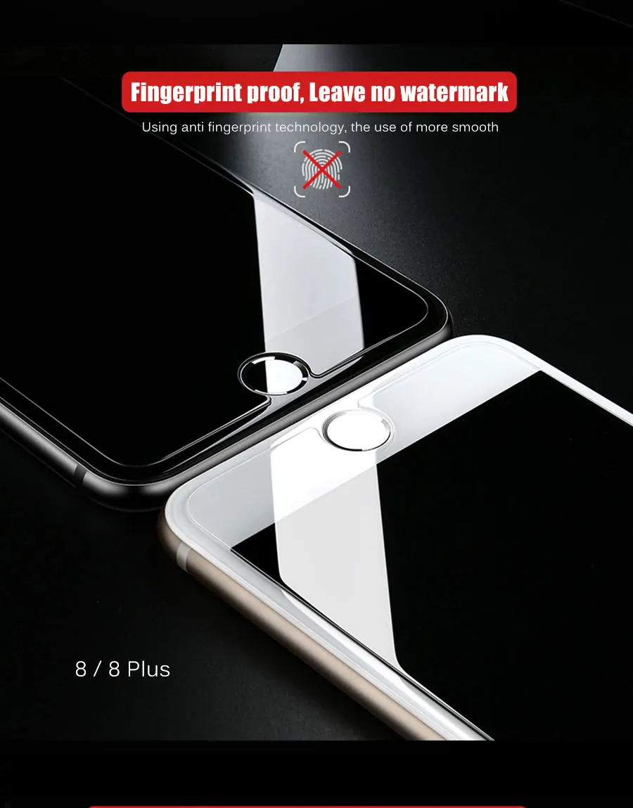 9H Премиум Закаленное стекло для Apple iPhone 6 S 6s 7 8 Plus Защитное стекло для экрана для iPhone X 6 6s 7 8 5 5S SE пленка