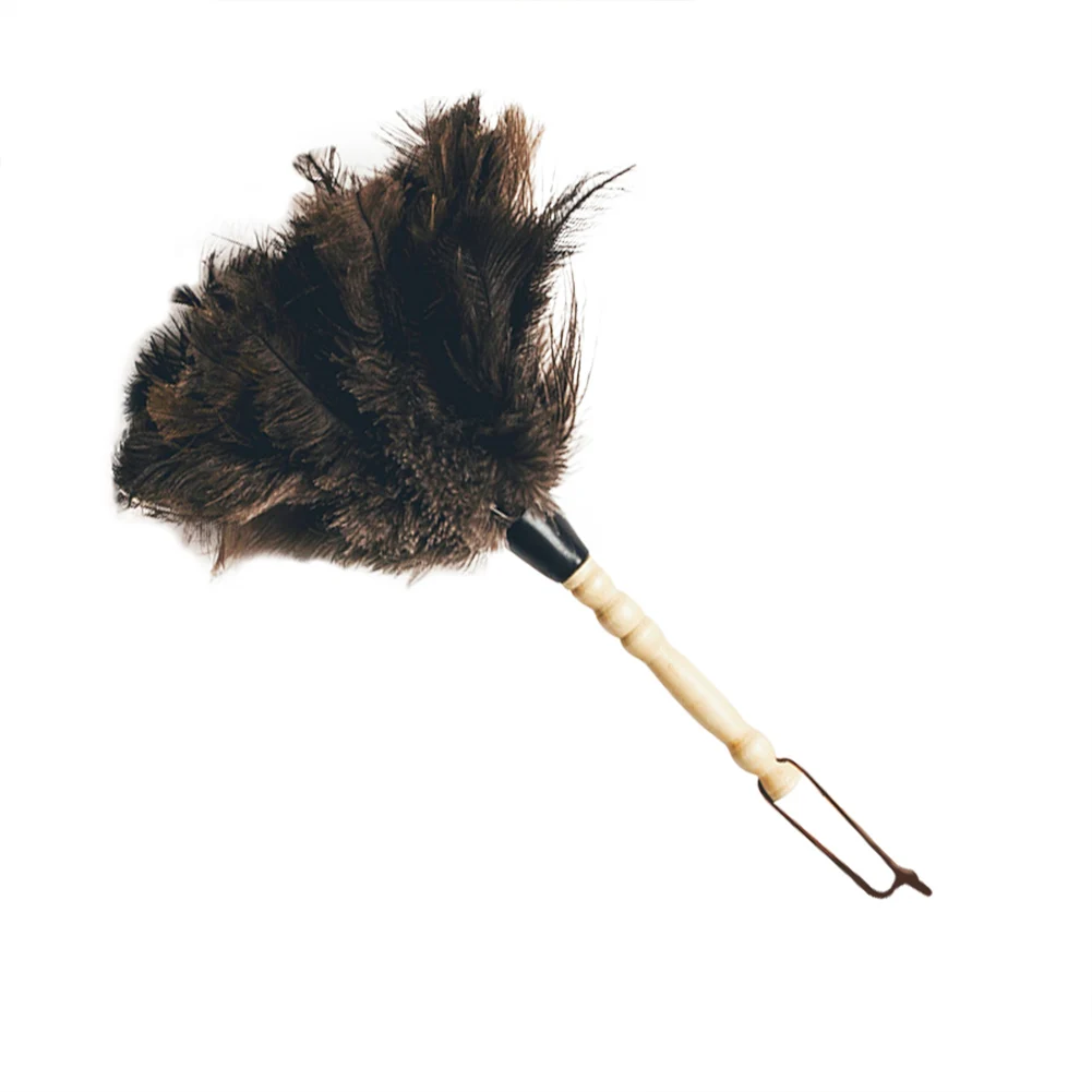 Мини пылезащитный страусиный перо мягкий нежный удобный сенсорный натуральный перо Бытовая щетка для пыли чистящие средства