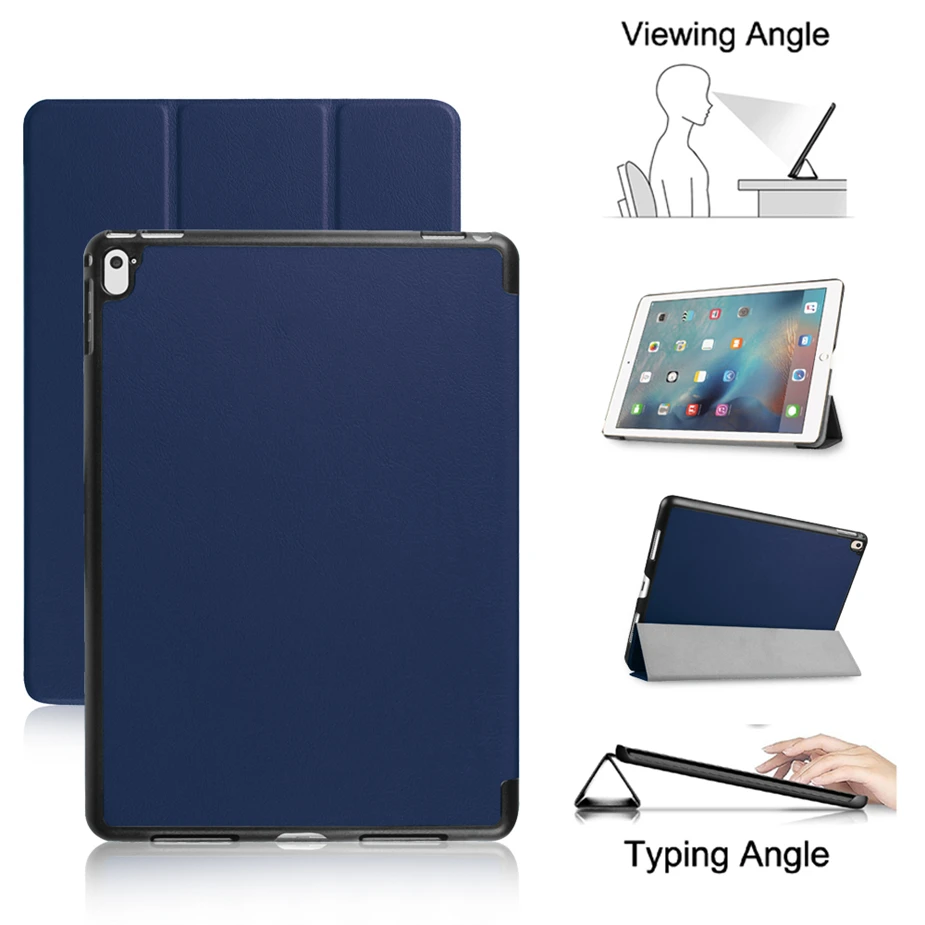 

Case For iPad Pro 9.7 Case Silicone TPU Soft Smart Cover for Apple i Pad Pro 9.7 inch Case Funda 2016 A1673/A1674/A1675 Funda